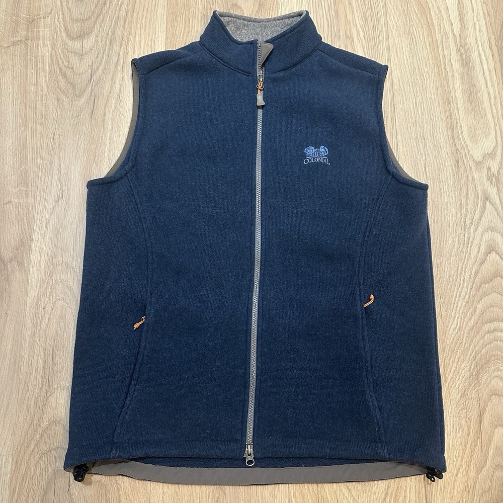 Peter Millar Element 4 Warmth Golf Vest Mens Medium Navy Winter Full Zip